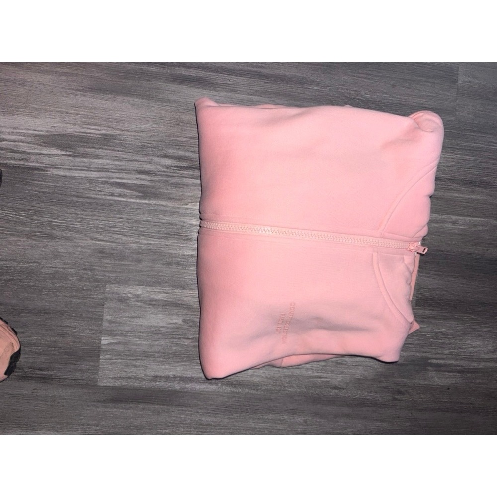 Comfrt Comfort Collection Pastel Edit Zip Hoodie Bubblegum Pink KJHUI102 Small